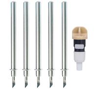 5 cuchillas CADXBLDQ1 de tela fina para Brother ScanNCut DX corte de precisión de acero duradero