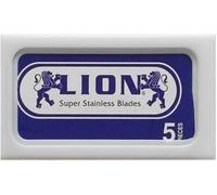 5 cuchillas de afeitar Lion Super Stainless (1 paquete)
