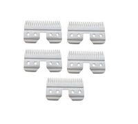 5 Cuchillas De Repuesto De Cerámica Compatibles Con La Mayoría De Las Máquinas, Incluyendo Andis Y Wahl. Cuchillas For Recortadora De Pelo Y Barba AG A5. Recorte Preciso.