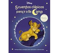 5 cuentos clásicos para ir a la cama (Cuentos Disney para ir a dormir): Método BabyREM, Coach del sueño infantil (incluye tips y consejos para aprender a dormir bien) (Aprendo con Disney)