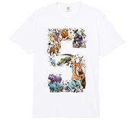5º Cumpleaños 5 Años Zoológico Animales Vida Silvestre Safari Selva Comfort Colors Adult Heavyweight T-Shirt