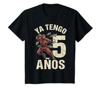 5° Cumpleaños Ya Tengo 5 Años Ninja para Niños Camiseta