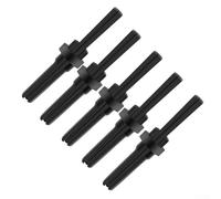 5 cuñas de división de piedra de 125 x 12 mm, divisores manuales de roca para hormigón, granito, mármol, herramientas manuales de acero resistente para perforación de canteras