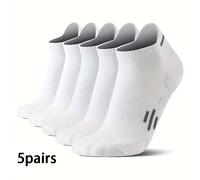 5 de calcetines deportivos unisex de y verano para fitness diario y running, con malla transpirable y material amortiguador