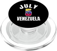 5 de julio Jersey Día de la Independencia de Venezuela PopSockets PopGrip para MagSafe