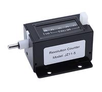 5 Digit Meter Counter, 5 Digit Mechanical Pull Counter, Resettable High Accuracy Counting Tool with One Button Zero Return, Stainless Steel 00000 to 99999 Range for Industrial Mach