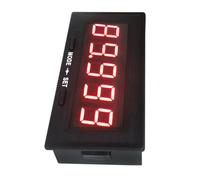 5 dígitos precisión digital panel medidor con resistencia de muestreo integrada y voltímetro de soporte de derivación externa con función de precalentamiento