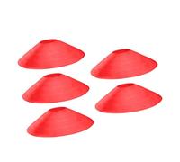 5 discos de entrenamiento redondos con textura de polietileno, conos deportivos para entrenamiento atlético, deportes y ejercicios de grupo, conos de práctica deportiva