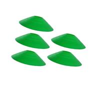 5 discos redondos de entrenamiento con textura de polietileno, conos deportivos para entrenamiento atlético, deportes y ejercicios de grupo, marcadores redondos para niños
