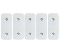 5 electrodos apósitos adhesivos Recambios recambio accesorios Compatibles gymform Total ABS Platinum Banda electroestimulación