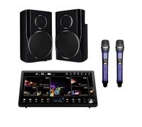 5 En 1 Con Parlantes Disco Duro De 3 TB Pantalla Táctil HD 15.6" 2 Micrófonos Inalámbricos CaptacióN De Sonido NíTida
