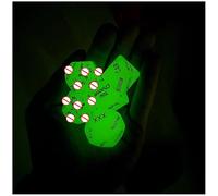5-En-1 Dados Luminosos, Grabados con Patrones De AccióN Transparentes, Accesorios De Dados, Regalo De Pareja - H15
