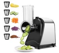 5 en 1 rallador de queso eléctrico 250 W para ensaladas