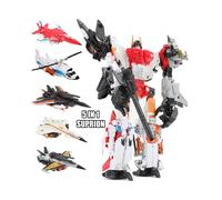 (5 en 1 Superion) Figura de acción del modelo TF de la colección del equipo de guerra de Transformers