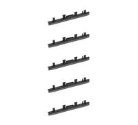 5 escobillas de goma rectas resistentes al aceite, compatibles con la limpiadora Karcher BR 30/4C (A54Q)