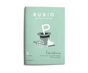 5 Escritura RUBIO | Ejercicios para mejorar la escritura y caligrafía de minúsculas y mayúsculas con repetición de letras y frases | +7 años