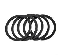 5 espaciadores de aleación de aluminio para pedalier, juntas de buje de casete de bicicleta CNC, arandelas de 1 a 3 mm, kit de cuña de marco de bicicleta ligero para mantenimiento de ciclismo, rojo