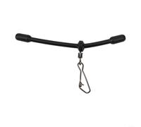 5 espaciadores de pluma antialimentador de pesca con conectores de equilibrio a presión, aparejos para pesca en mar y barco, mantiene el enlace del gancho libre del hundimiento para evitar enredos (7