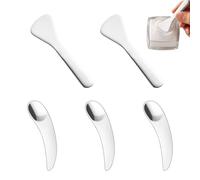 5 espátulas cosméticas, espátulas cosméticas para espátulas de crema, gel de lavado, máscara facial para uso doméstico