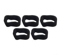 5 esponjas de repuesto de aire de espuma para desbrozadoras de jardín Elite de 6 mm de grosor, internas de 50 mm x 43 mm, piezas de filtro negras de 20 mm para varios paquetes de recortadoras de