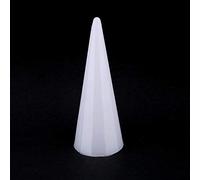 5 Expositores de Anillos Plástico en Forma de Cono, Soporte para Joyas y Bisutería, Accesorio Multifuncional Resistente para Exhibición de Accesorios