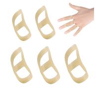 5 férulas para dedos, férula para dedos pequeños, dedo medio, dedo índice, férula para dedos para artritis, protección para la articulación de los dedos, tamaños 6, 7, 8, 9, 10