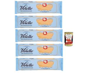 5 fideos Voiello Pasta Il Gran Spaghetto 100% italiana N105, 500 g + Polpa Gourmet Italiano 400 g