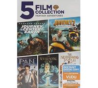 5 Film Collection - Fantasy Adventure (The Neverending Story I & II / Pan / Journey to the Center of the Earth / Journey 2 the Mysterious Island)