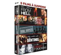5 films à suspense : From Hell + L'année du dragon + Usual Suspects + The Sentinel + Crimes et pouvoir [Francia] [DVD]