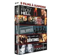 5 films à suspense : From Hell + L'année du dragon + Usual Suspects + The Sentinel + Crimes et pouvoir [Francia] [DVD]