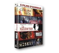 5 films d'horreur : La colline à des yeux + Mirrors + La malédiction + Haute tension + Misery [Francia] [DVD]