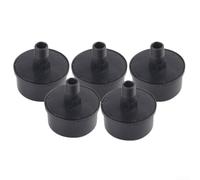5 filtros de admisión de compresor de 16 mm, silenciador de rosca macho para bomba de aire pequeña, eliminación de polvo, funcionamiento silencioso, metal y plástico