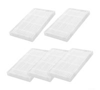 5 filtros de repuesto para Lydsto R1 Edge, piezas de robot aspirador para MiWhole M9 Lite para Roidmi Eve para roook para polvo doméstico caspa de mascotas