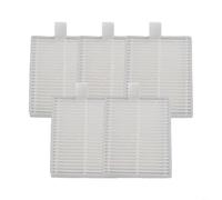 5 filtros de repuesto S-et para Lubluelu para l20 y para honiture V8 Pro Sau-grobot, Was-chbar HEPA Filter Ki-t Accesorios para alérgicos, mascotas niños, color blanco