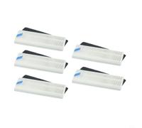 5 Filtros para Robot para tefal para x-plorer Serie 75 RG7687 | Compatible exacto, material , para fácil instalación, mejora succión, pack 5 unidades