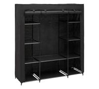 5 five simply smart 5five - Armario Dressy Rectangular, 155 x 165 cm, Negro