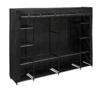5 five simply smart 5five - Armario Dressy Rectangular, 230 x 165 cm, Negro