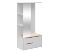 5 five simply smart 5five - Armario luma Rectangular, 80 x 170 cm, Blanco