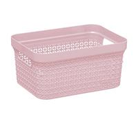 5 five simply smart 5five - Cesta de plástico escandinava 17l Rosa