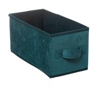 5 five simply smart 5five - cesta de terciopelo mix n modul 15x31cm azul