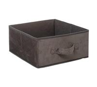 5 five simply smart 5five - cesta de terciopelo mix n modul 31x15cm gris antracita