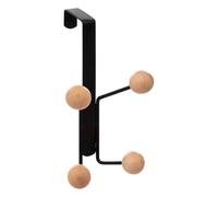 5 five simply smart 5five - Clavija con 4 Cabezas en Madera de Cerezo Negro