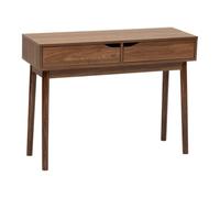 5 five simply smart 5Five - Consola SLIDY marrón de Tablero de Fibra - 100 x 34 x 75,5 cm - Mueble de almacenaje Funcional para salón, recibidor y Comedor