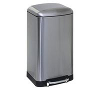 5five Cubo de pedal Ariane 30 L acero inoxidable