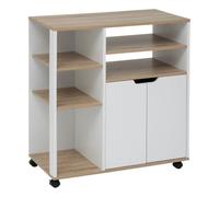 5 five simply smart 5five - Eat up Carro Blanco y Madera con Ruedas