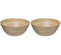 5 five simply smart 5five - ensaladera d25cm bambú (Paquete de 2)