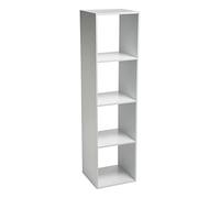 5five - Estante Columna Mix n modul 4 Compartimentos Blanco