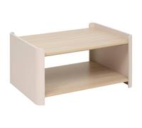 5 five simply smart 5five - Mesa de centro redonda blanca marfil y madera