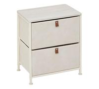 5 five simply smart 5five - mesilla de Noche tissa 2 cajones, Beige