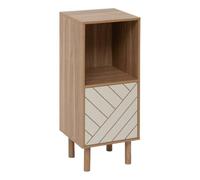 5 five simply smart 5five - mix'n'Match 2 estantes, 1 Puerta, Madera y diseño a Rayas